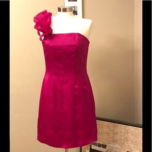 Phoebe Couture Silk Cocktail Dress